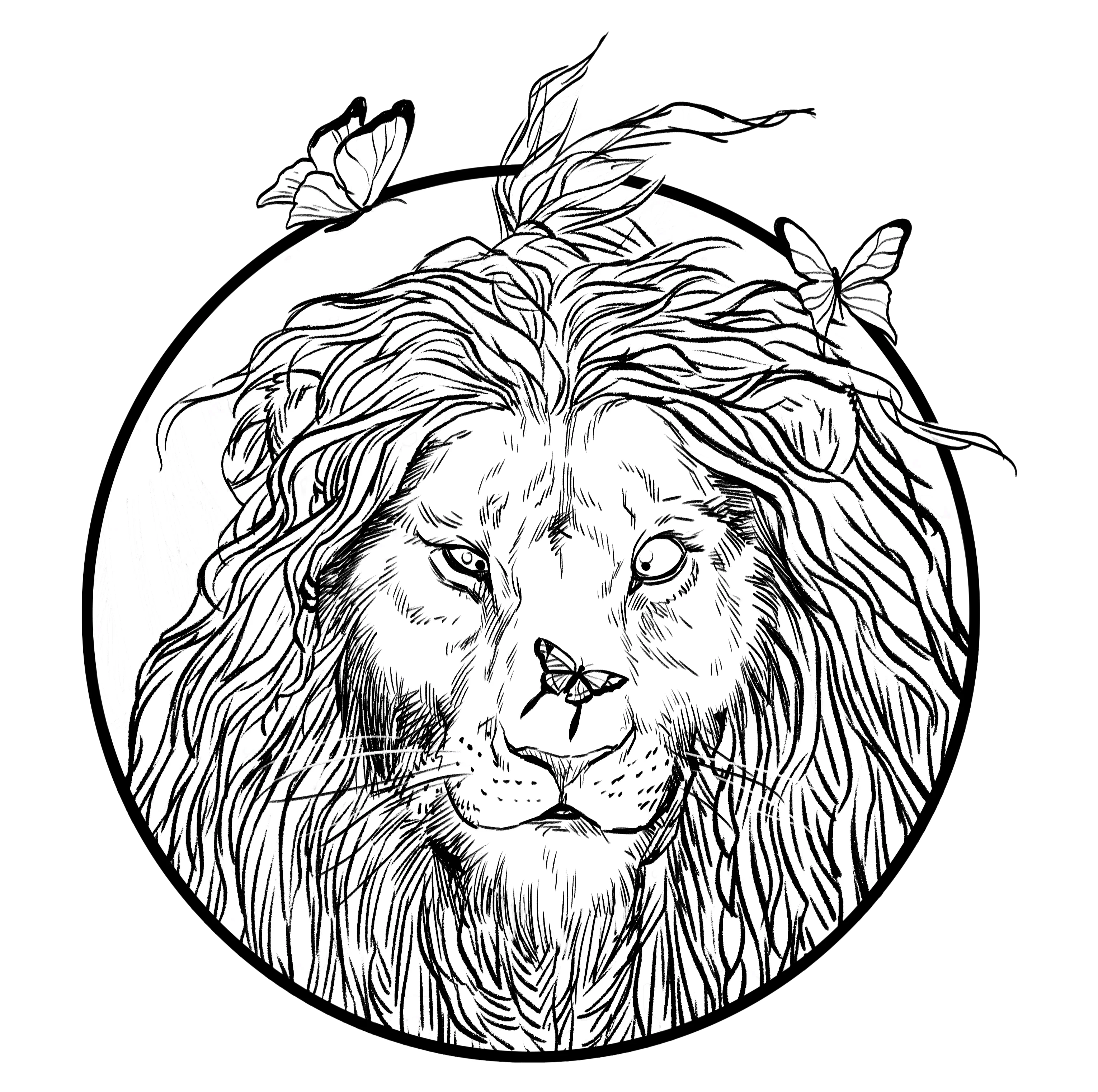 Sticker da quimera Kiara